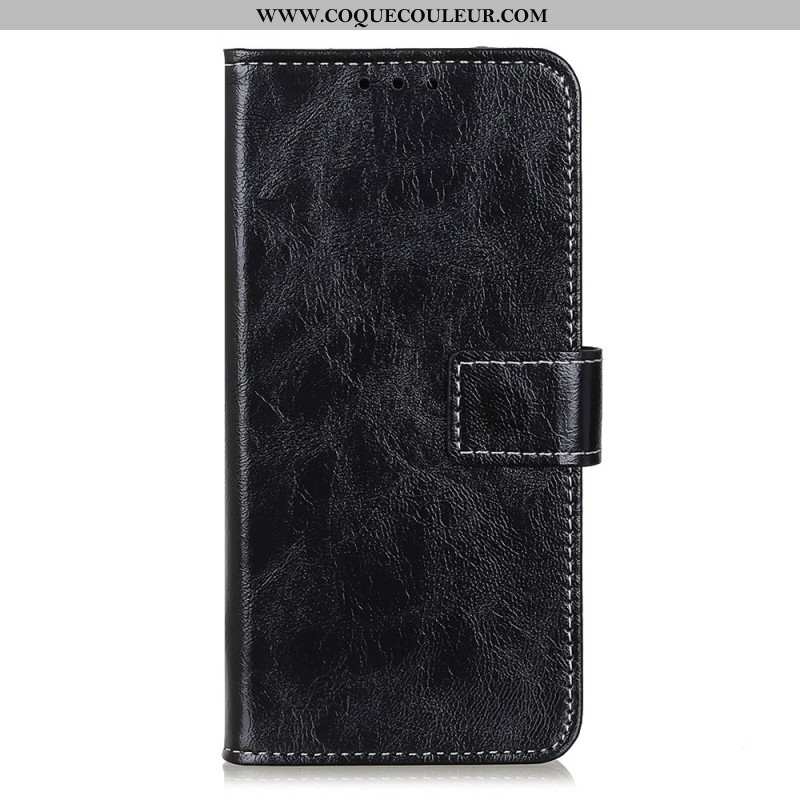 Housse Xiaomi 15T Pro Effet Cuir Brillant