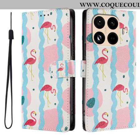 Housse Xiaomi 15T Pro Flamants Roses