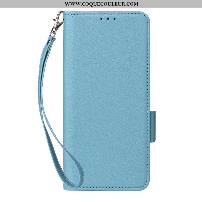 Housse Xiaomi 15T Pro Simili Cuir à Lanière