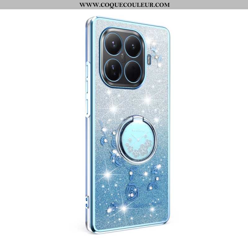 Coque KADEM pour Xiaomi 15T Pro Anneau-Support Strass KADEM