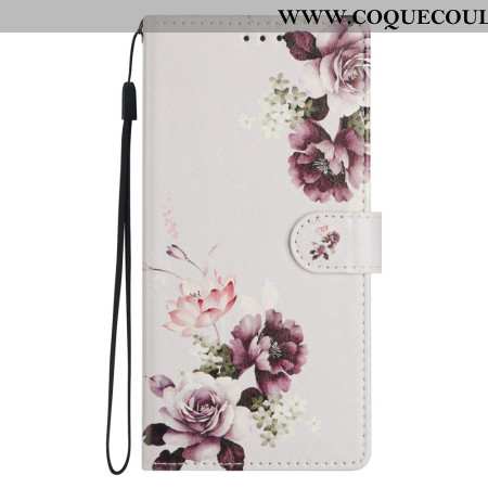 Housse Xiaomi 15T Pro Roses Violettes