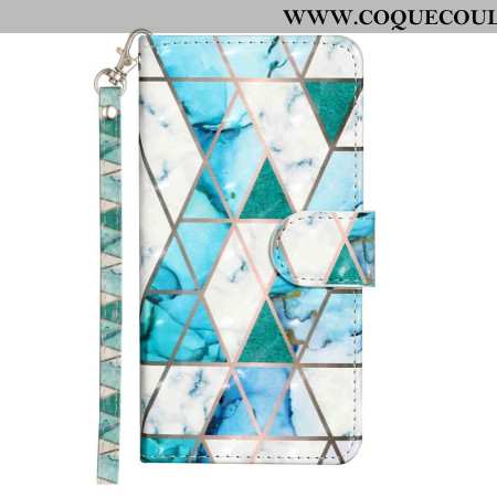 Housse Xiaomi 15T Pro Marbre Vert à Lanière