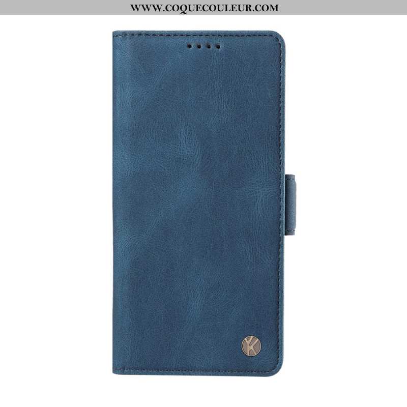 Housse Xiaomi 15T Pro Effet Cuir YIKATU