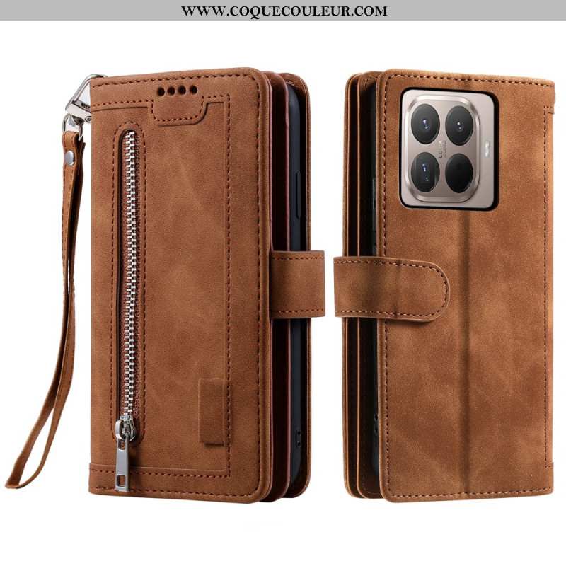 Housse Xiaomi 15T Pro Portefeuille 9 Porte-Cartes