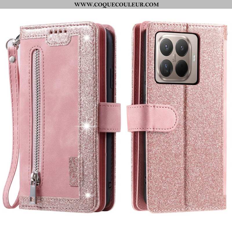 Housse Xiaomi 15T Pro Portefeuille 9 Porte-Cartes