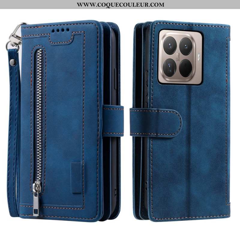 Housse Xiaomi 15T Pro Portefeuille 9 Porte-Cartes