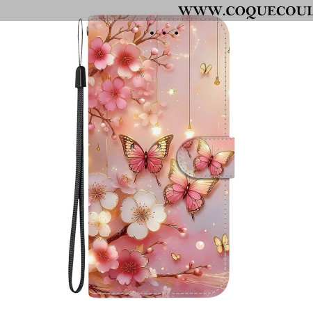 Housse Xiaomi 15T Papillons Lanterne