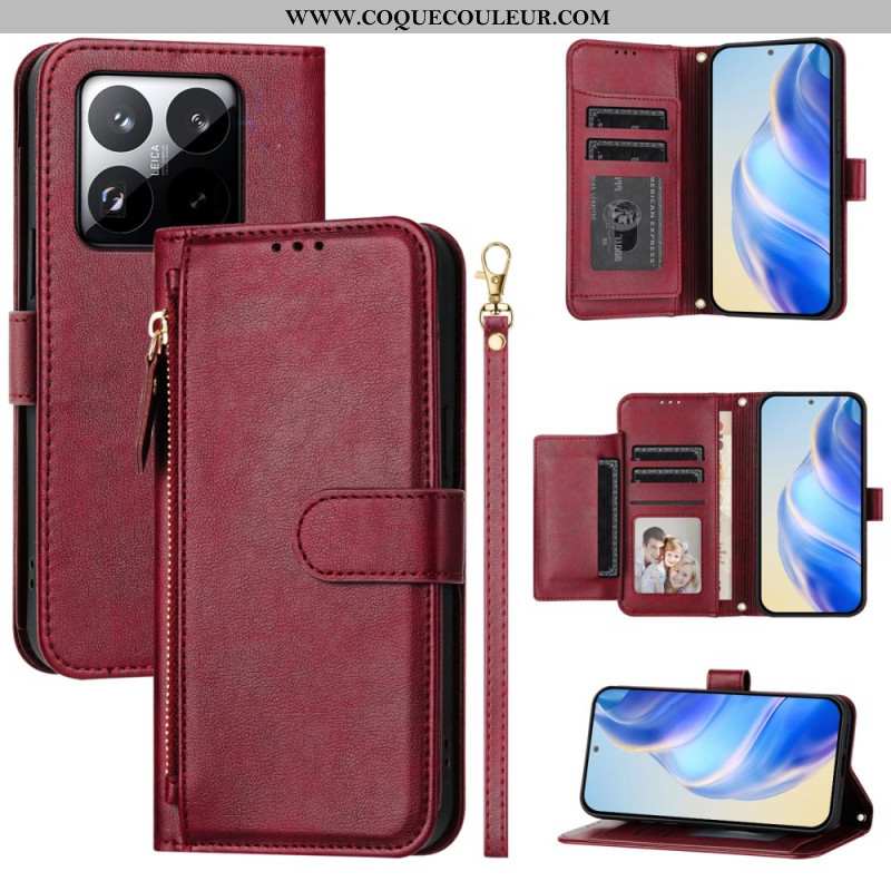 Housse Xiaomi 15T Portefeuille Complet