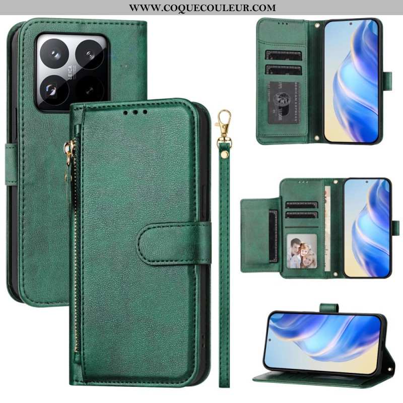 Housse Xiaomi 15T Portefeuille Complet