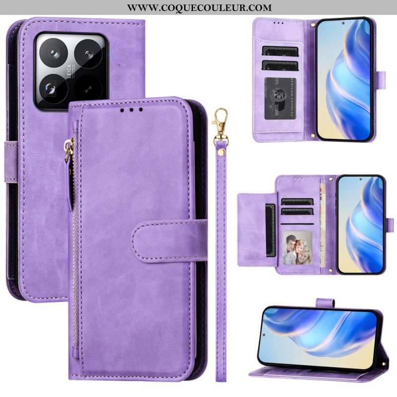 Housse Xiaomi 15T Portefeuille Complet