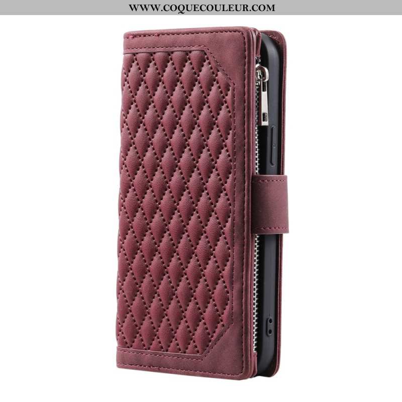 Housse Xiaomi 15T Portefeuille Matelassé