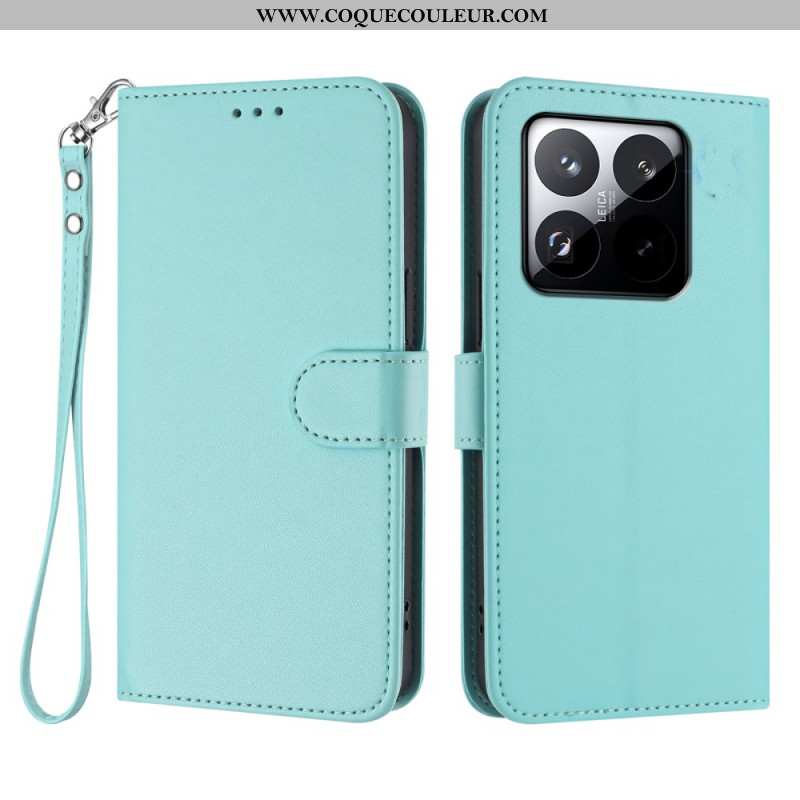 Housse Xiaomi 15T Unie à Lanière