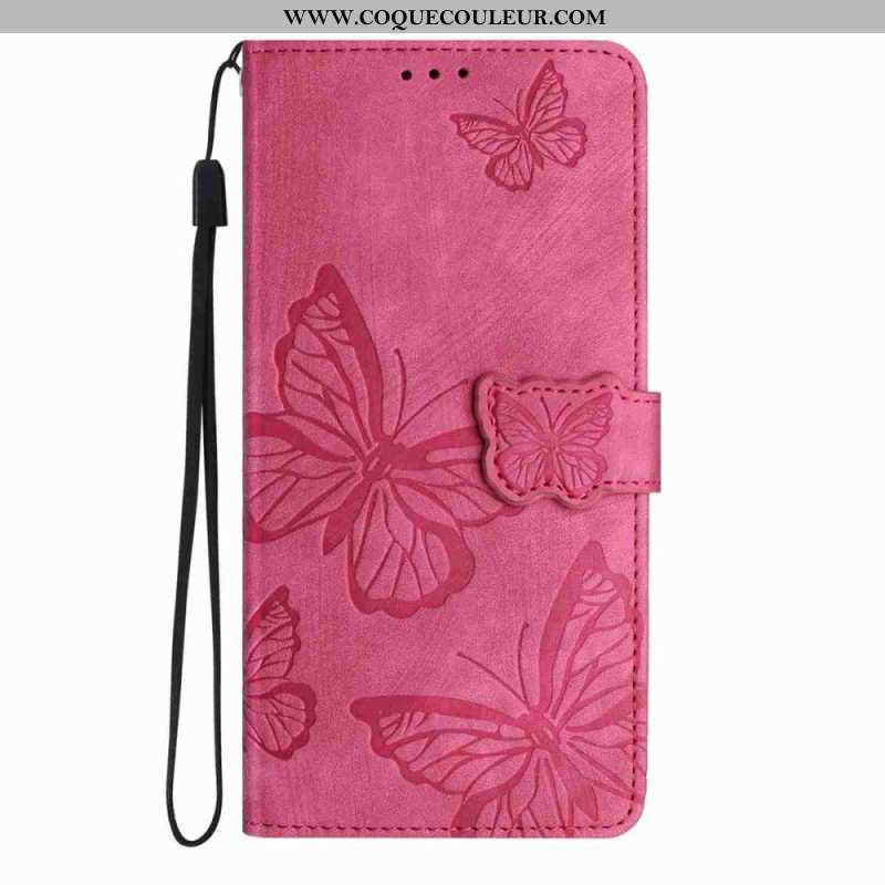 Housse Xiaomi 15T Effet Papillons Effet Daim