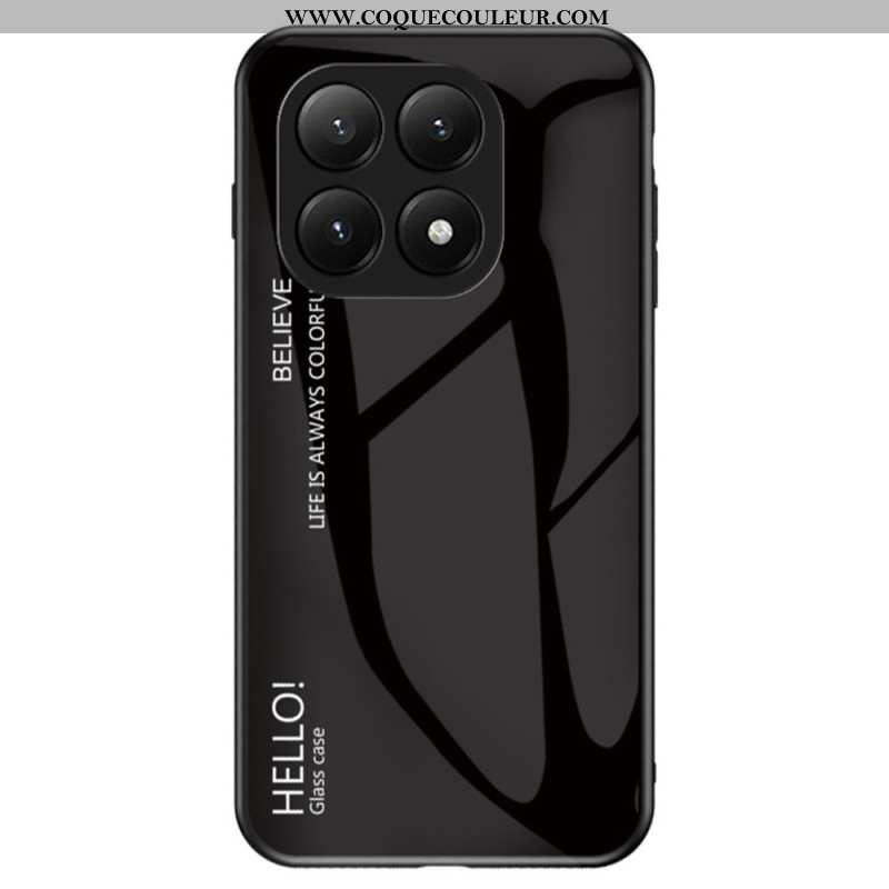 Coque Xiaomi 15T Verre Trempé Hello