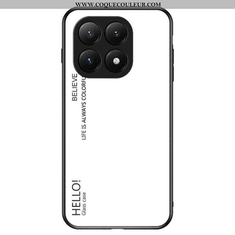 Coque Xiaomi 15T Verre Trempé Hello