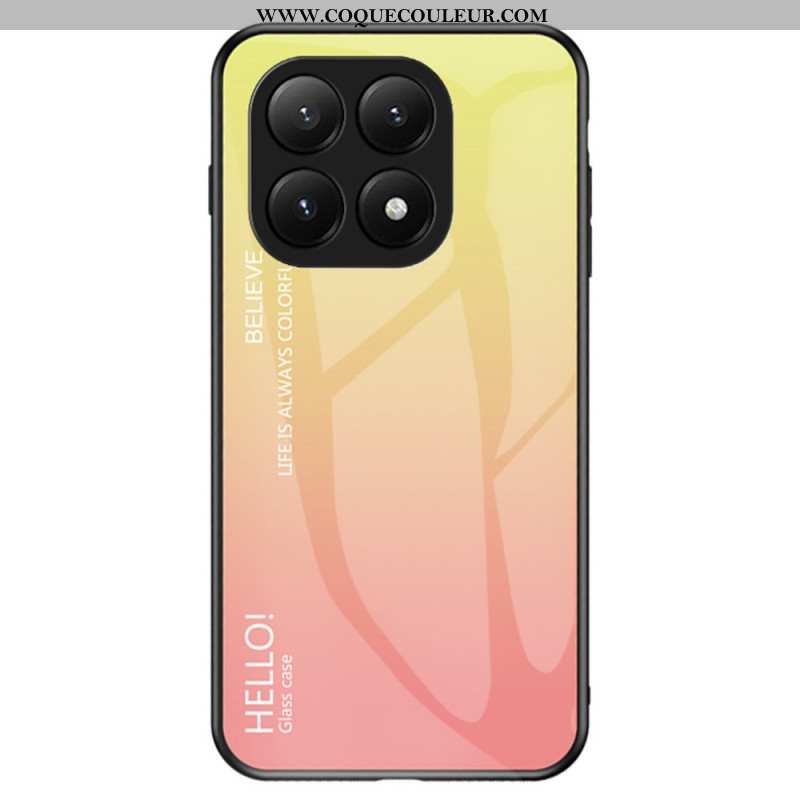 Coque Xiaomi 15T Verre Trempé Hello