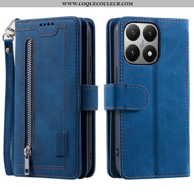 Housse Xiaomi 15T Portefeuille 9 Porte-Cartes