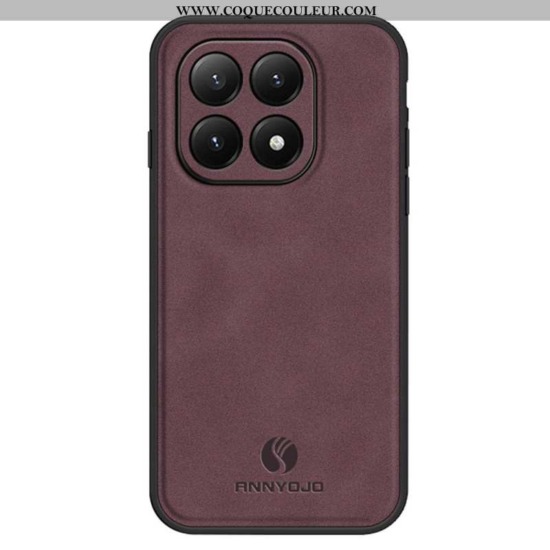 Coque Xiaomi 15T Effet Cuir PINWUYO