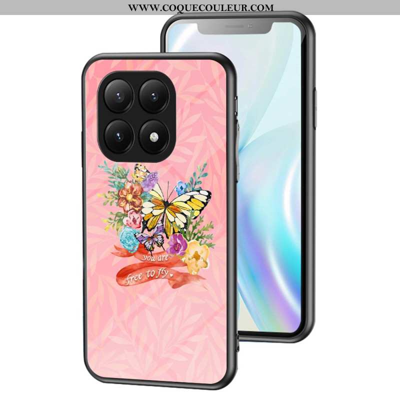 Coque Xiaomi 15T Verre Trempé Papillons