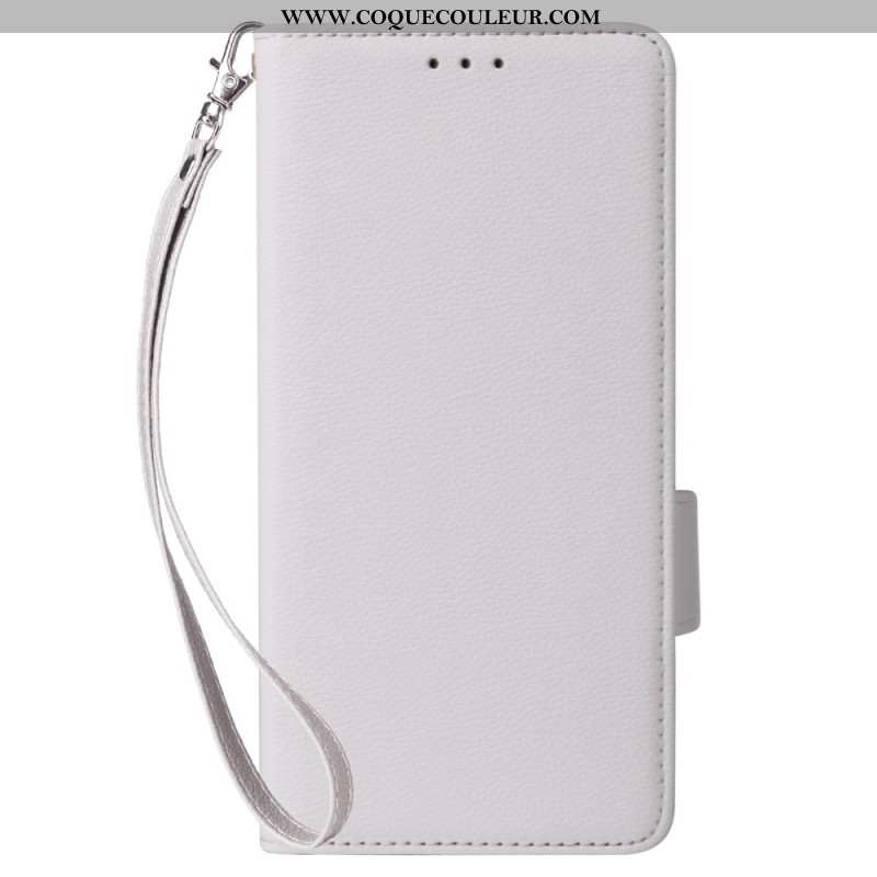 Housse Xiaomi 15T Simili Cuir à Lanière