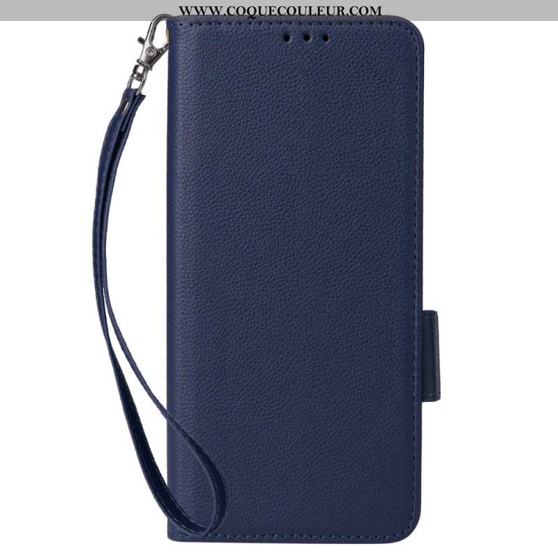 Housse Xiaomi 15T Simili Cuir à Lanière