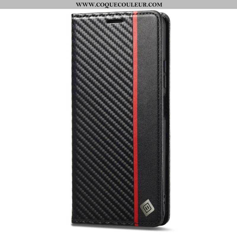 Flip Cover Xiaomi 15T Fibre Carbone