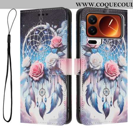 Housse Xiaomi 17 Pro Max Attrape-Rêves et Roses