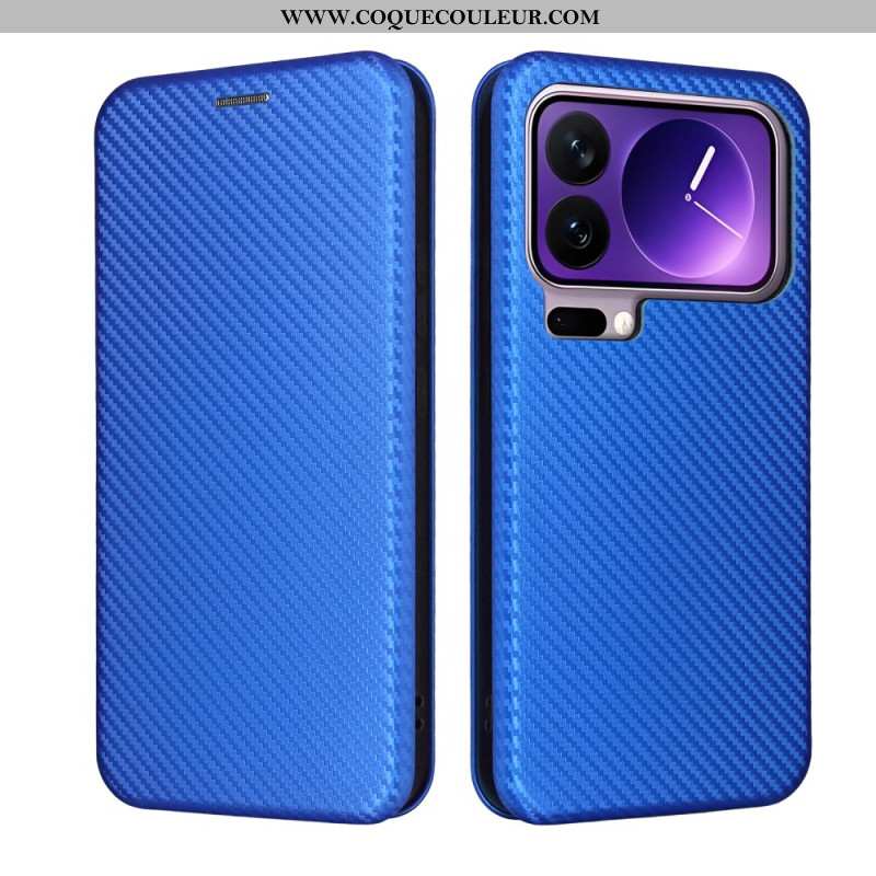 Flip Cover Xiaomi 17 Pro Max Fibre Carbone