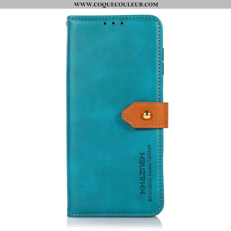 Housse Xiaomi 17 Pro Max Fermoir Doré KHAZNEH