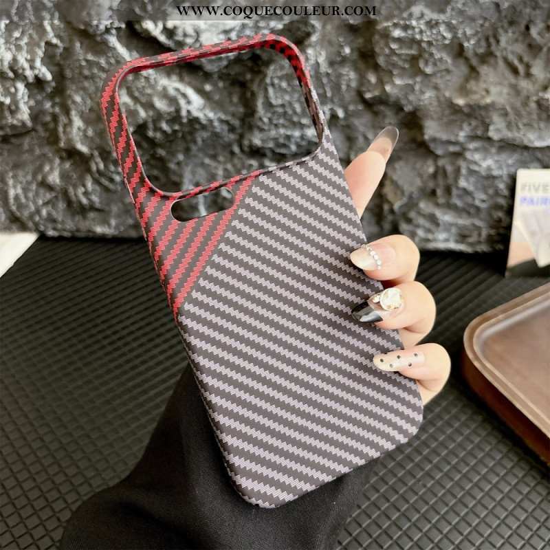 Coque Xiaomi 17 Pro Max Texture Fibre de Carbone Design