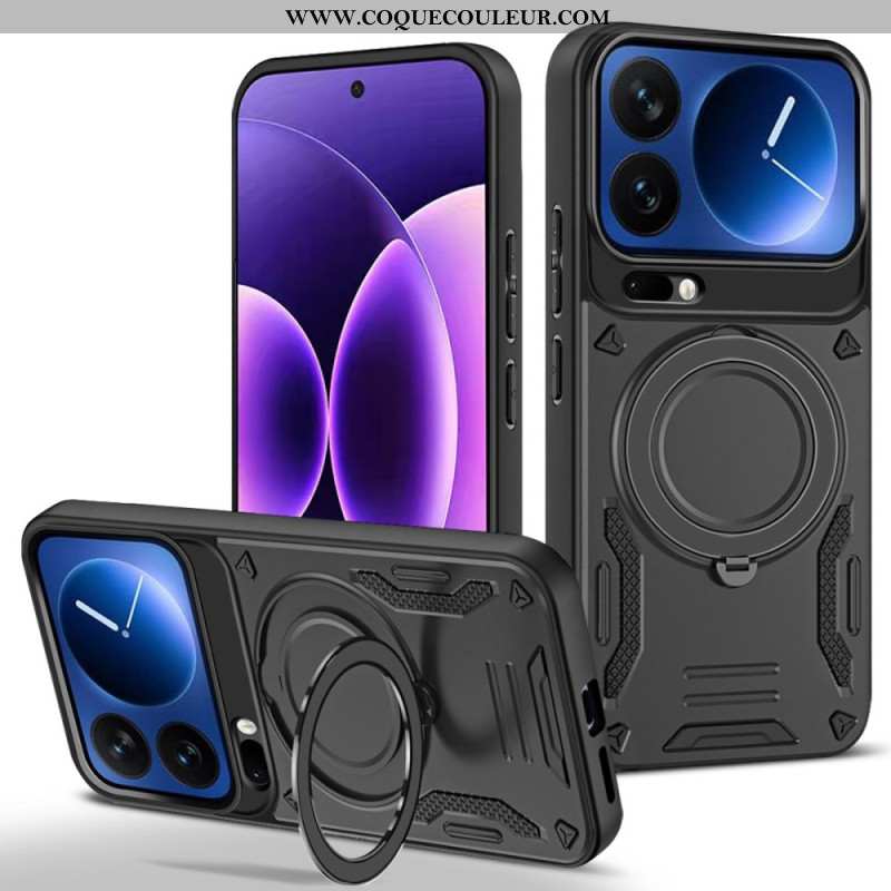 Coque Xiaomi 17 Pro Max Magnétique avec Support Rotatif