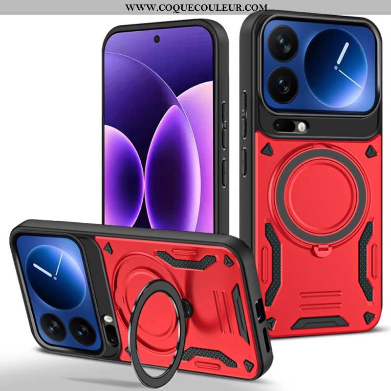 Coque Xiaomi 17 Pro Max Magnétique avec Support Rotatif