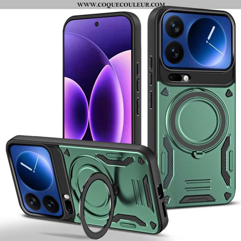 Coque Xiaomi 17 Pro Max Magnétique avec Support Rotatif