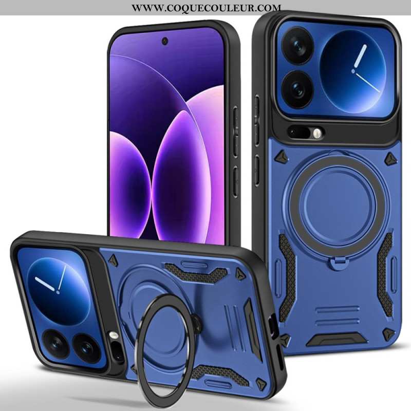 Coque Xiaomi 17 Pro Max Magnétique avec Support Rotatif
