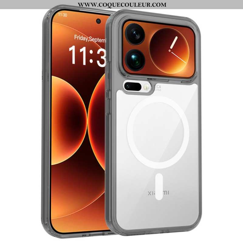 Coque Xiaomi 17 Pro Max Magnétique Transparente Hybride