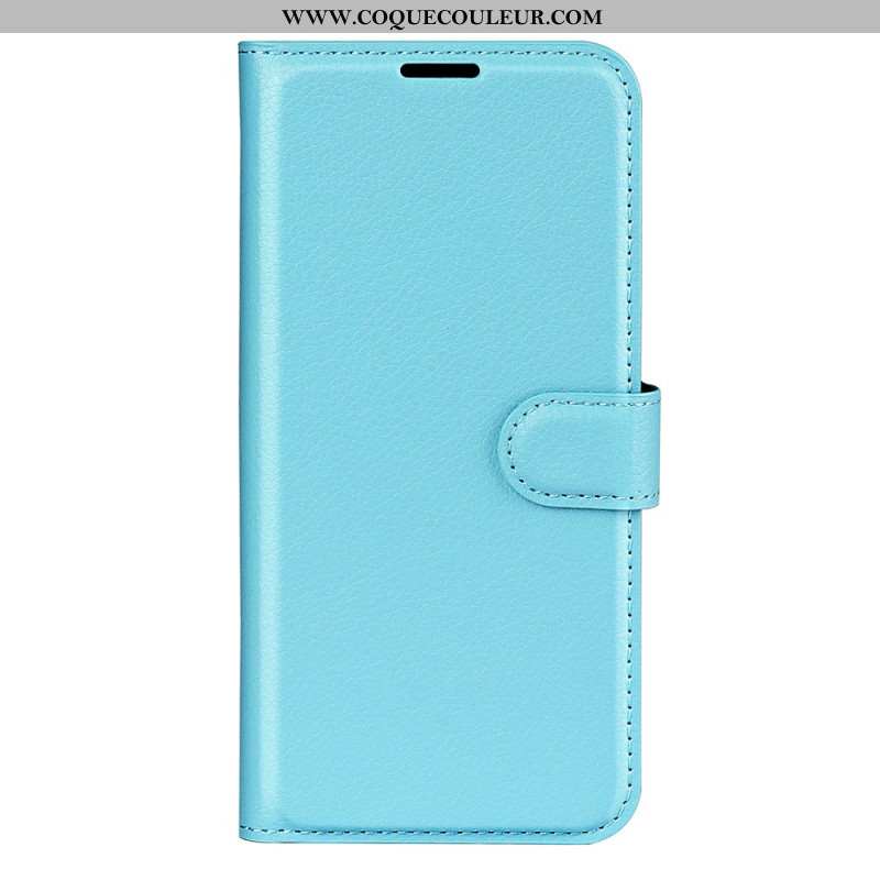 Housse Xiaomi 17 Pro Max Simili Cuir Litchi