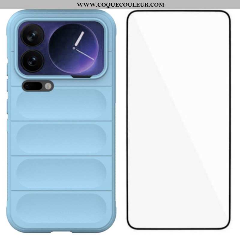 Coque Xiaomi 17 Pro Max Antidérapante avec Protecteur Écran