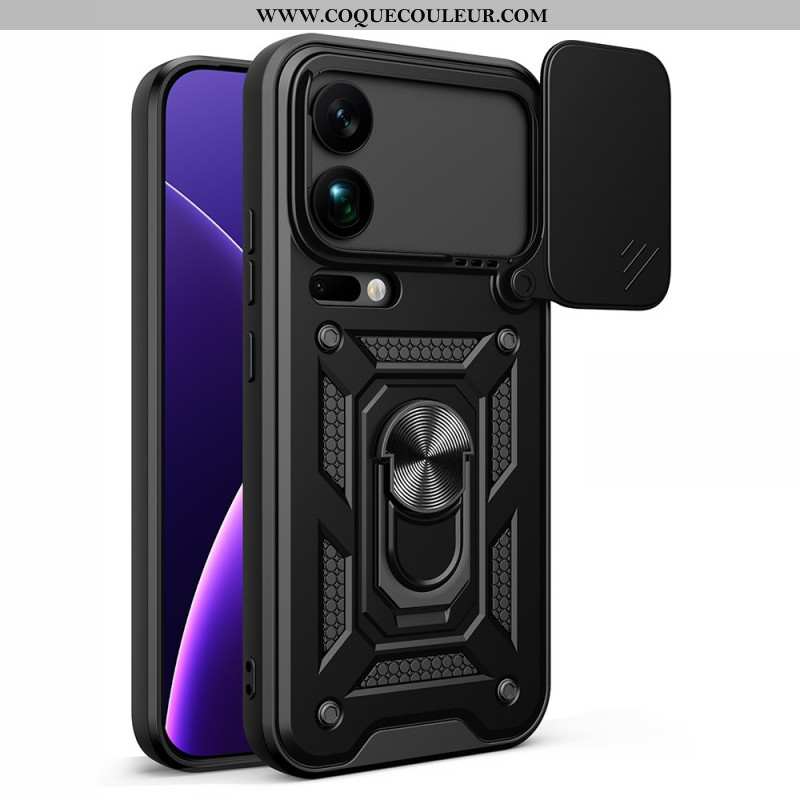 Coque Xiaomi 17 Pro Max Protection Caméra Coulissante et Support