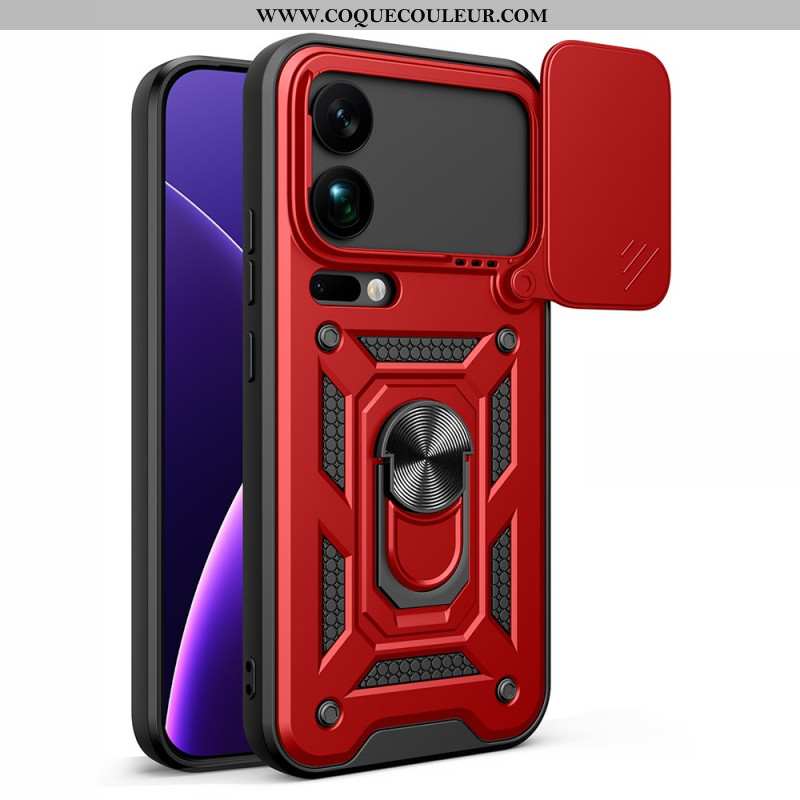 Coque Xiaomi 17 Pro Max Protection Caméra Coulissante et Support