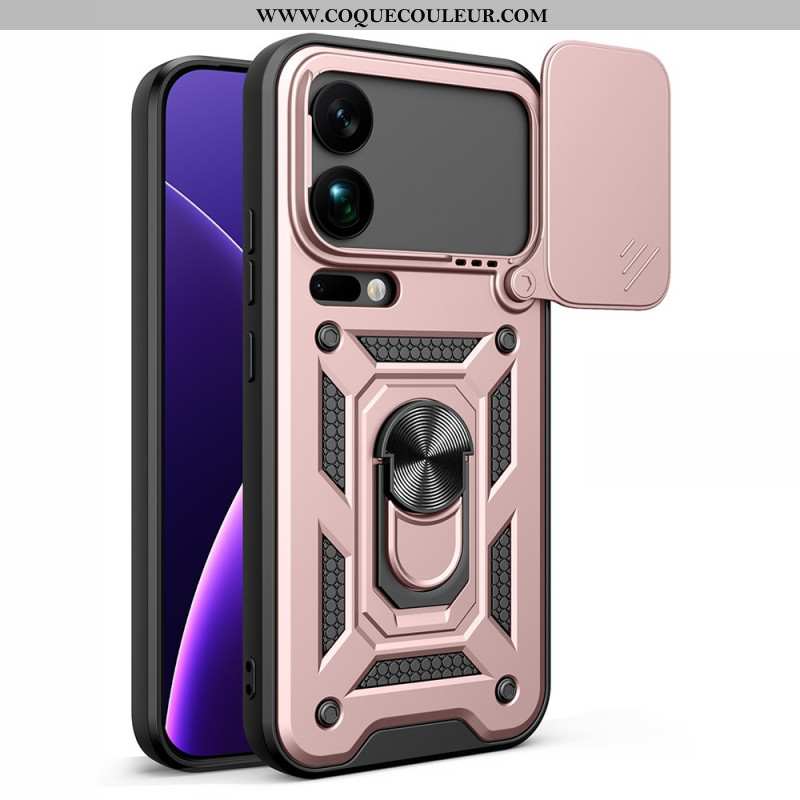 Coque Xiaomi 17 Pro Max Protection Caméra Coulissante et Support