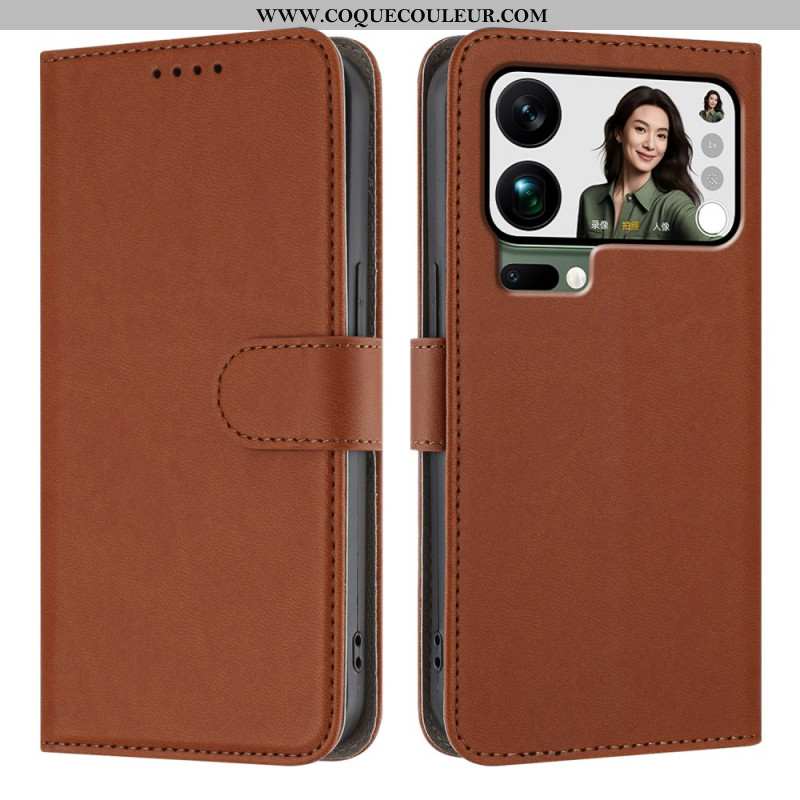 Housse Xiaomi 17 Pro Max Simili Cuir Uni