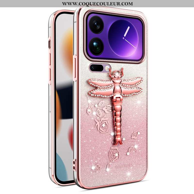 Coque Xiaomi 17 Pro Max Support Libellule KADEM