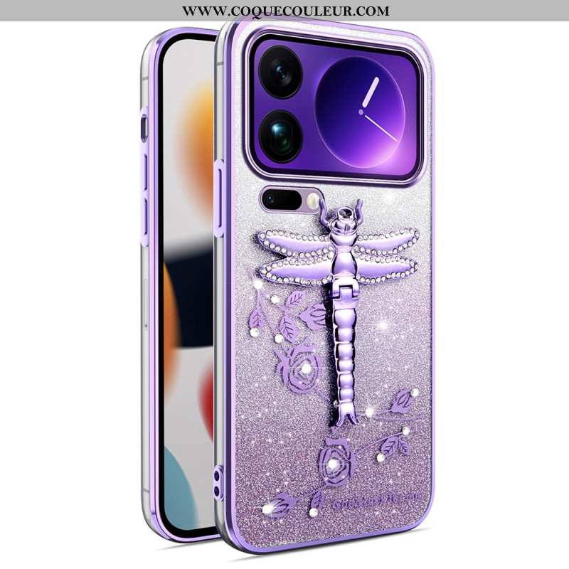 Coque Xiaomi 17 Pro Max Support Libellule KADEM