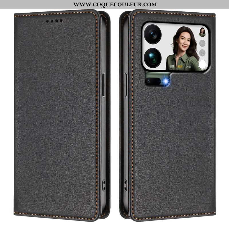 Flip Cover Xiaomi 17 Pro Max Fermeture Magnétique et Protection RFID