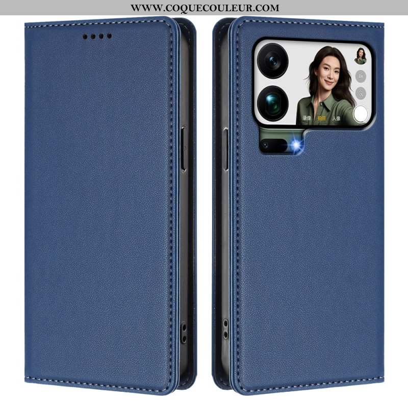 Flip Cover Xiaomi 17 Pro Max Fermeture Magnétique et Protection RFID