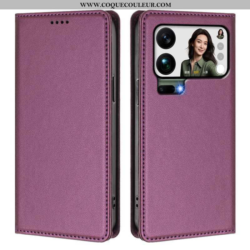 Flip Cover Xiaomi 17 Pro Max Fermeture Magnétique et Protection RFID