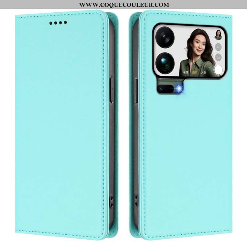 Flip Cover Xiaomi 17 Pro Max Fermeture Magnétique et Protection RFID