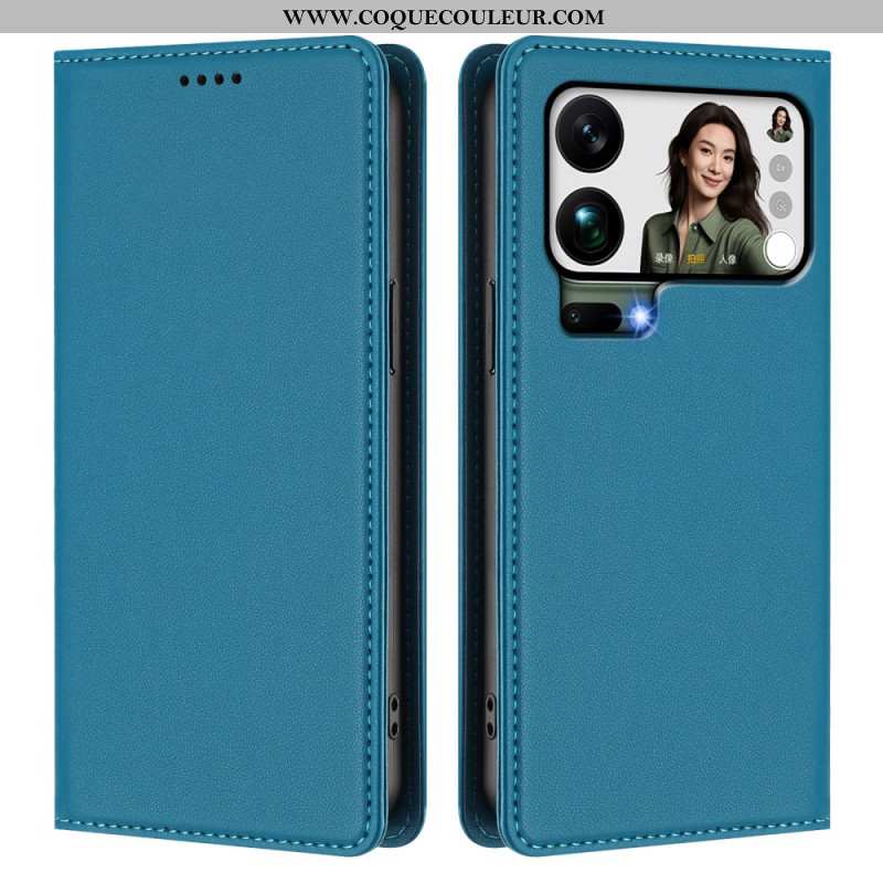 Flip Cover Xiaomi 17 Pro Max Fermeture Magnétique et Protection RFID