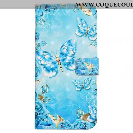 Housse Xiaomi 17 Pro Max Papillons et Diamants