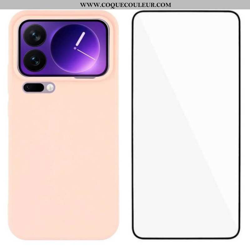 Coque Xiaomi 17 Pro Max Silicone avec Protection Écran